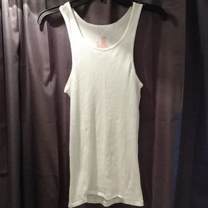 Hanes Men's White Undershirt